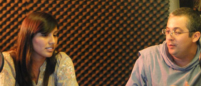 Entrevista en la cabina de RadioDoxa